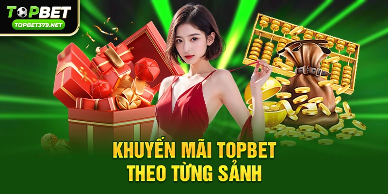 Khuyến mãi Topbet theo từng sảnh